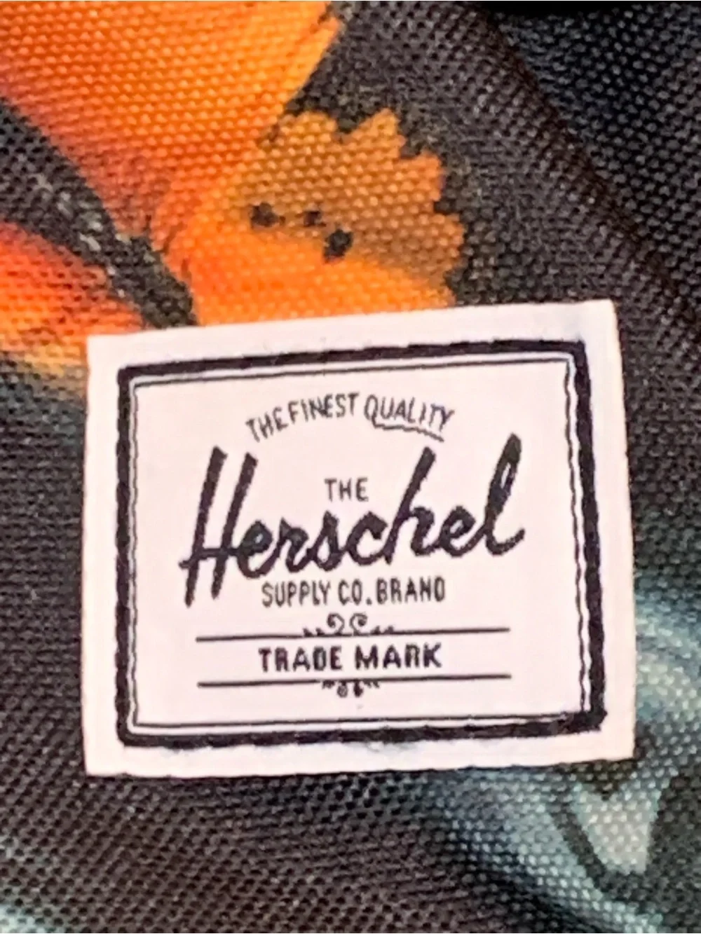 Herschel Supply Co. Classic Warp Butterflies Black Mini Backpack NWT